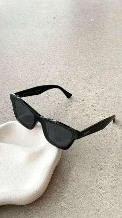The Cindy Sunglasses - Black Jet
