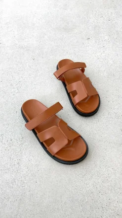 Theon Slides - Tan