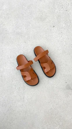 Theon Slides - Tan