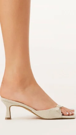 Tilden Heel - Wheat Linen