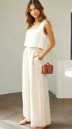 Tillie Crop Top - White