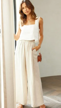 Tillie Crop Top - White