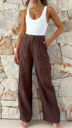 Tillie Pants - Chocolate