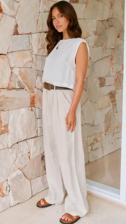 Tillie Pants - Oatmeal