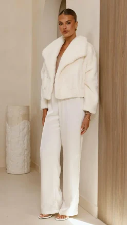Tulum Crop Jacket - White