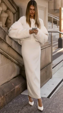 Tulum Crop Jacket - White