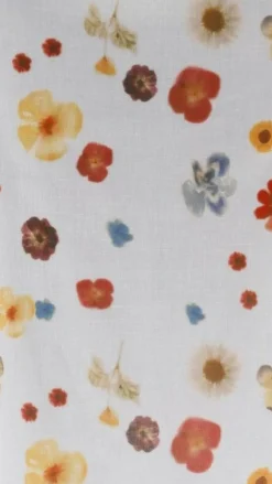 Vaiana Tie Top - Blue / Floral