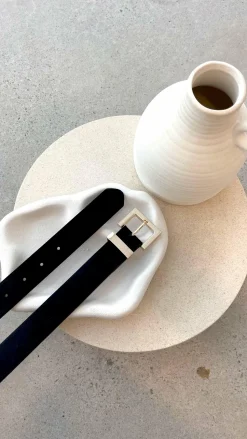 Valarae Belt - Black / Gold