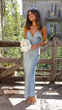 Valerie Maxi Dress - Blue