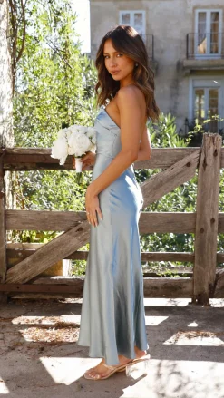 Valerie Maxi Dress - Blue