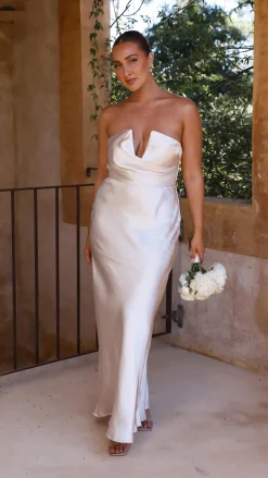 Valerie Maxi Dress - Champagne