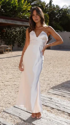 Valerie Maxi Dress - Champagne