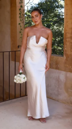 Valerie Maxi Dress - Champagne