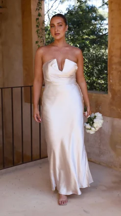 Valerie Maxi Dress - Champagne