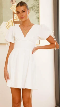 Verve Mini Dress - White