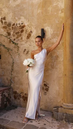 Victoria Maxi Dress - Champagne