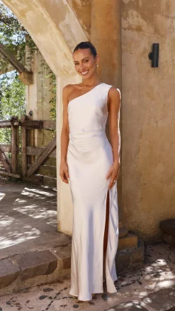 Victoria Maxi Dress - Champagne