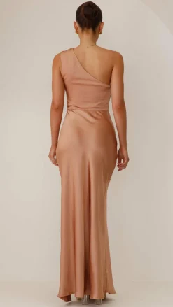 Victoria Maxi Dress - Clay