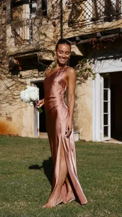 Victoria Maxi Dress - Clay