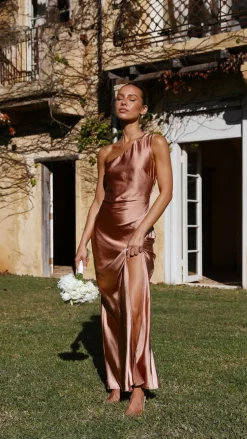 Victoria Maxi Dress - Clay