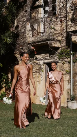 Victoria Maxi Dress - Clay