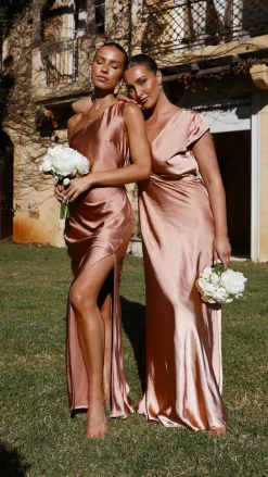 Victoria Maxi Dress - Clay