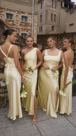 Victoria Maxi Dress - Yellow