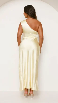 Victoria Maxi Dress - Yellow