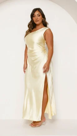 Victoria Maxi Dress - Yellow