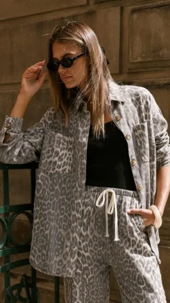 Vox Jacket - Leopard Print