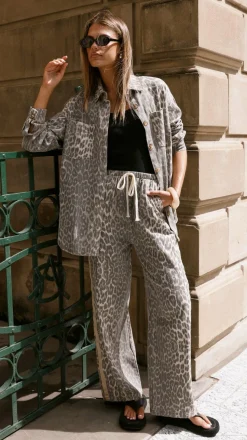 Vox Jacket - Leopard Print