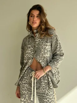 Vox Jacket - Leopard Print