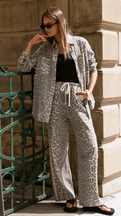 Vox Jacket - Leopard Print