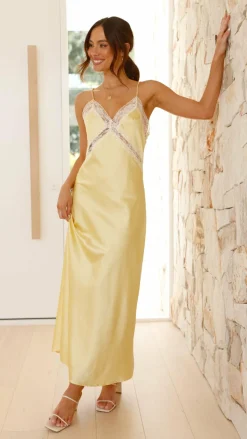 Westley Maxi Dress - Yellow