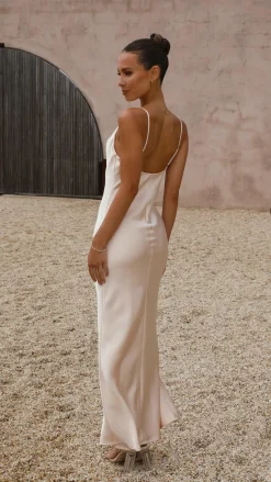 Willow Maxi Dress - Champagne