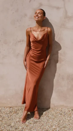 Willow Maxi Dress - Copper