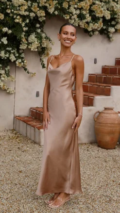 Willow Maxi Dress - Latte