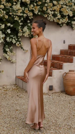 Willow Maxi Dress - Latte