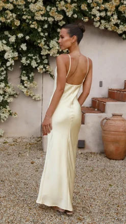 Willow Maxi Dress - Yellow