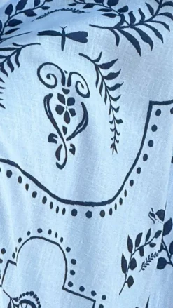 Xander Long Sleeve Maxi Dress - Indigo