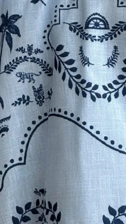 Xander Long Sleeve Mini Dress - Indigo