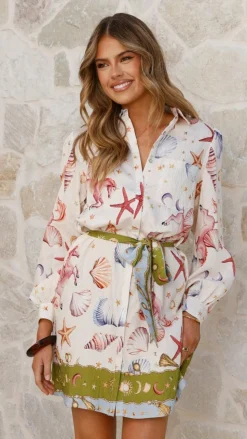 Xara Mini Dress - Ethereal Print