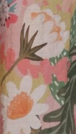 Xiana Button Up Shirt - Tropical Print