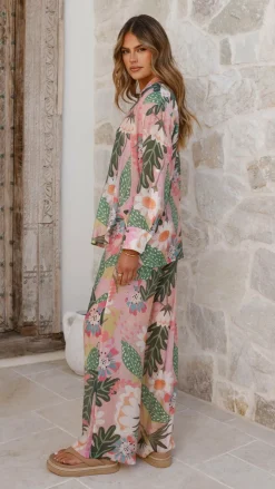 Xiana Pants - Tropical Print