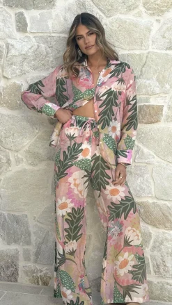 Xiana Pants - Tropical Print