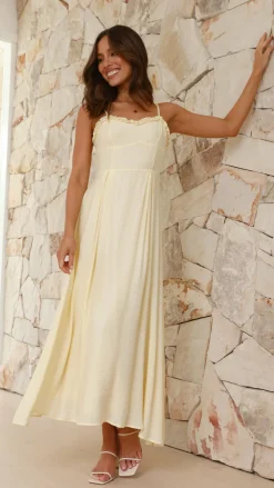 Xylia Maxi Dress - Yellow