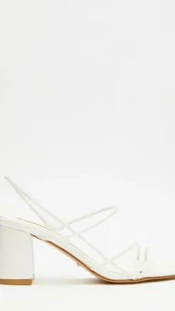 Yachi Heels - White