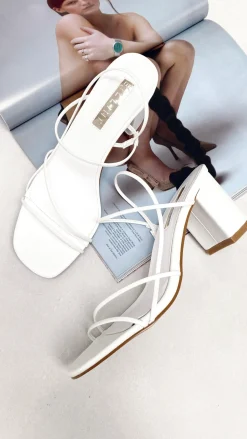 Yachi Heels - White