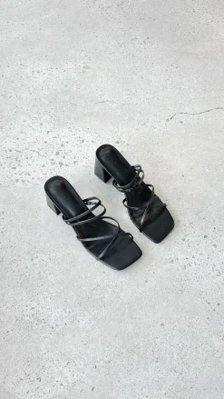 Yesha Heel - Black Scale