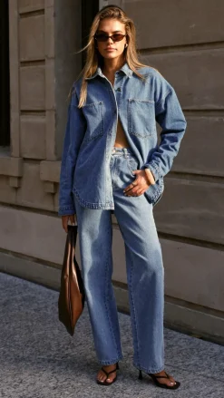 Zaeli Jeans - Mid Blue